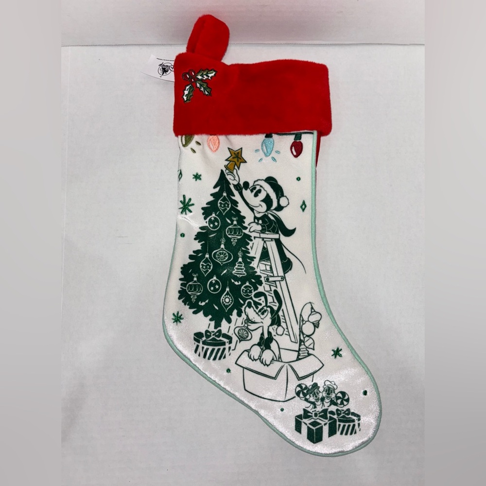 Disney Mickey and Pluto Christmas Stocking